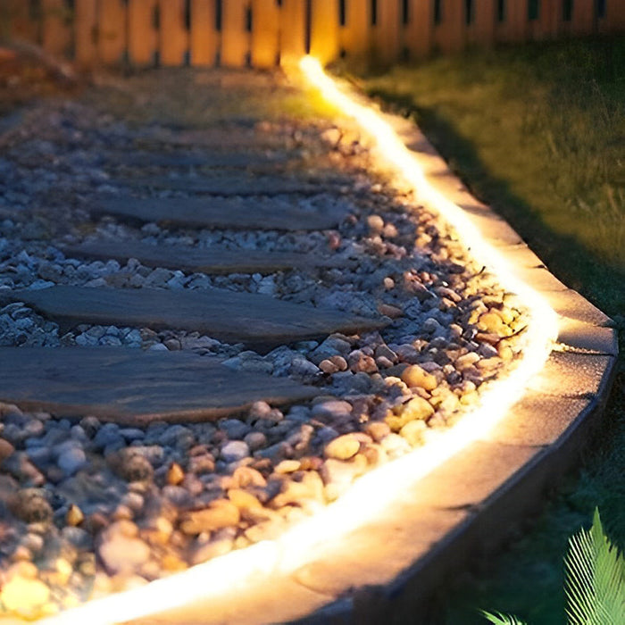 0.39'' Waterproof Recessed LED Under Tread Stair Lighting Modern Flexible Strip Light detail view 4