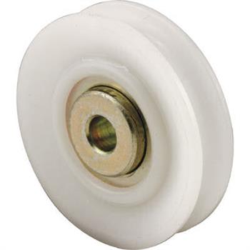 Sliding Glass Door 1 - 11/16" Nylon B.B. Replacement Roller 7/16" Wide - Reflect Window & Door