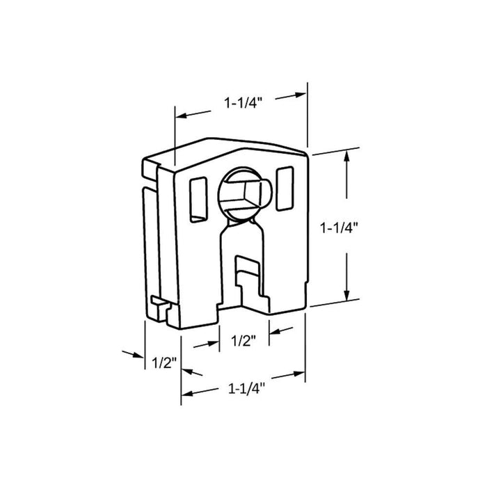 Sliding Window Sash Balance Break Shoe - Reflect Window & Door