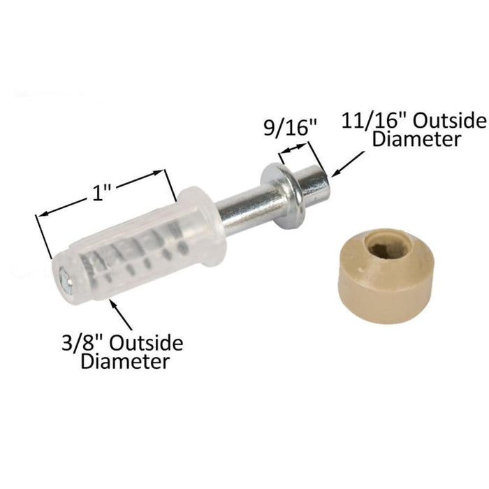 11/16" Bifold Door Top Pivot Guide - Reflect Window & Door