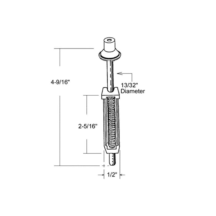 13/32" Pivot Pin for Closet Doors - Reflect Window & Door