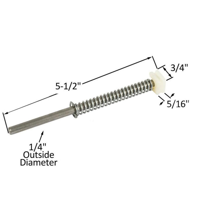 1/4" Bifold Door Guide Pin with 3/4" Cap for Leigh Doors - Reflect Window & Door