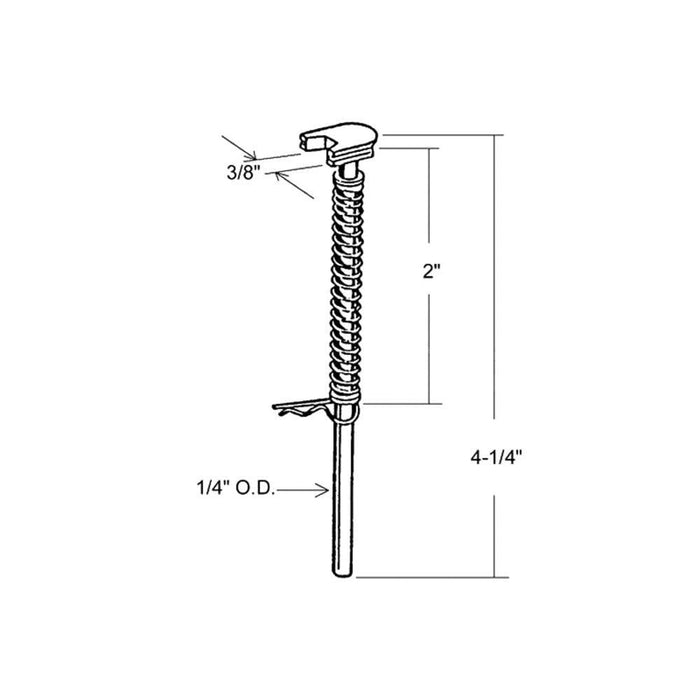 1/4" Bifold Door Guide Rod for Leigh Doors - Reflect Window & Door
