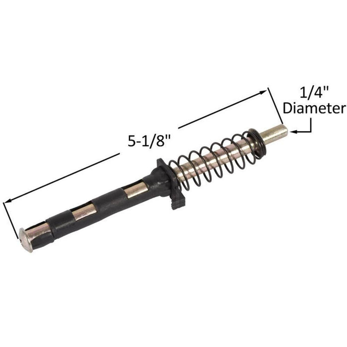 1/4" Bifold Door Top Pivot Rod for Float Away Doors - Reflect Window & Door