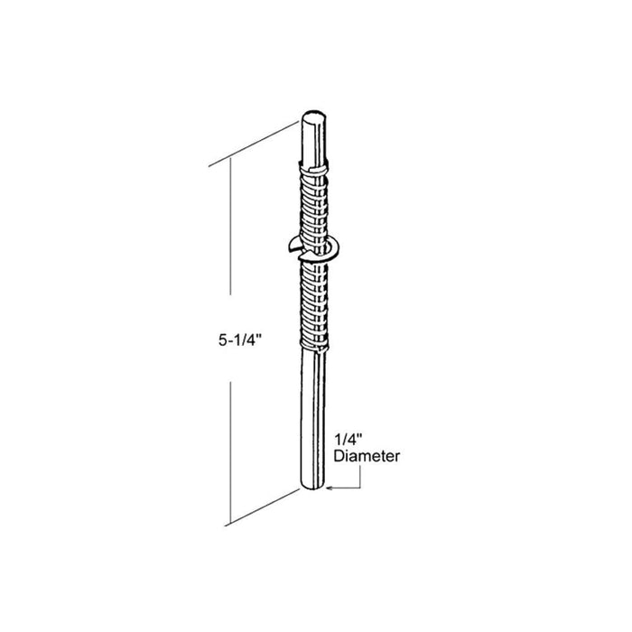 1/4" Bifold Door Top Pivot Rod for Leigh Doors - Reflect Window & Door