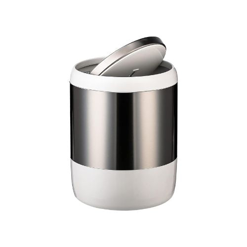 Swing Lid Trash Can 3 Liters Stainless Steel Primanova color variants