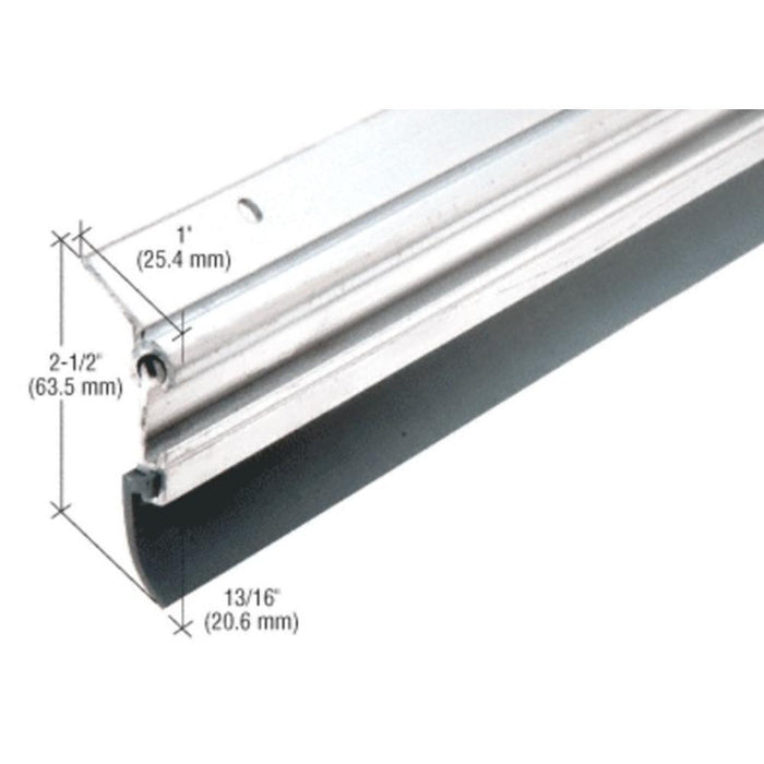 Aluminum Automatic Door Sweep – 36" Residential Door Bottom Seal for Exterior Doors - Reflect Window & Door