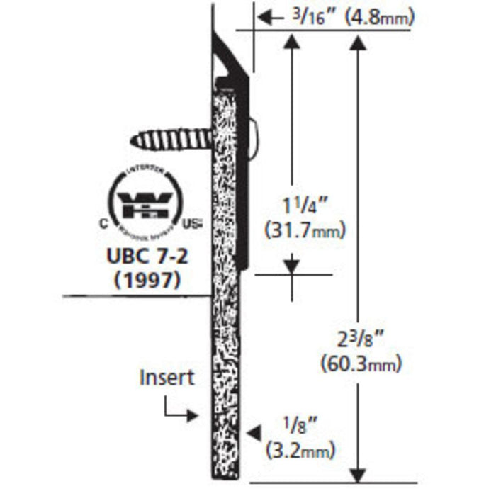Heavy - Duty 2 - 3/8" Bottom Door Sweep – Commercial Grade Seal for Exterior Doors - Reflect Window & Door