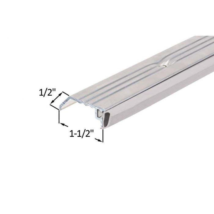 36 Inch Door Threshold Bumper – Aluminum with Vinyl Seal - Reflect Window & Door