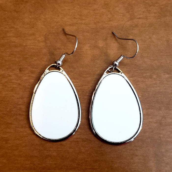3pc oval jewerly set - neckalce - earrings - bracelet