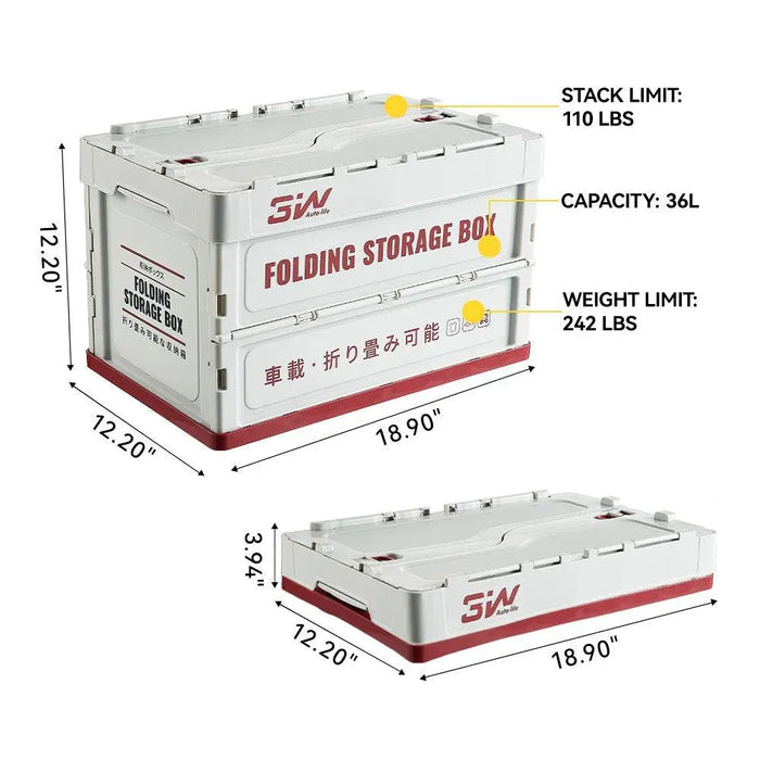 3W 36L Folding Storage Box  3Wliners