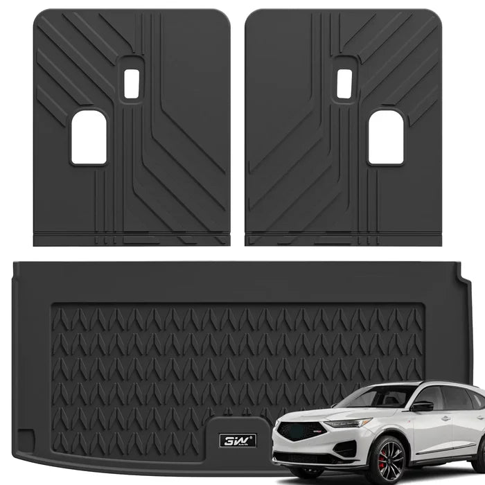 3W Acura MDX 2022-2025 Custom cargo Liners TPE Material & All-Weather Protection Vehicles & Parts 3Wliners