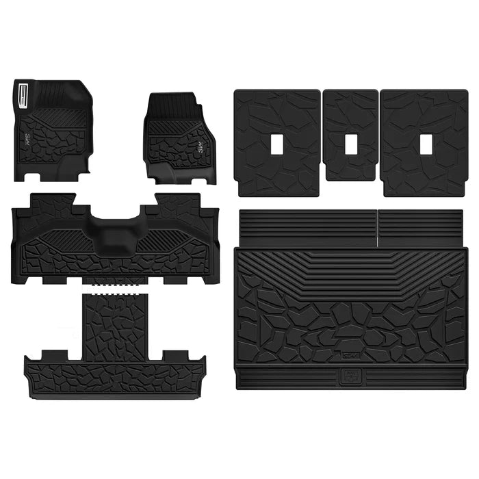 2025-2027 / Expedition Max 7 Seats / [Pro] 1st&2nd&3rd Row+Trunk Mat+Seat Back Mats