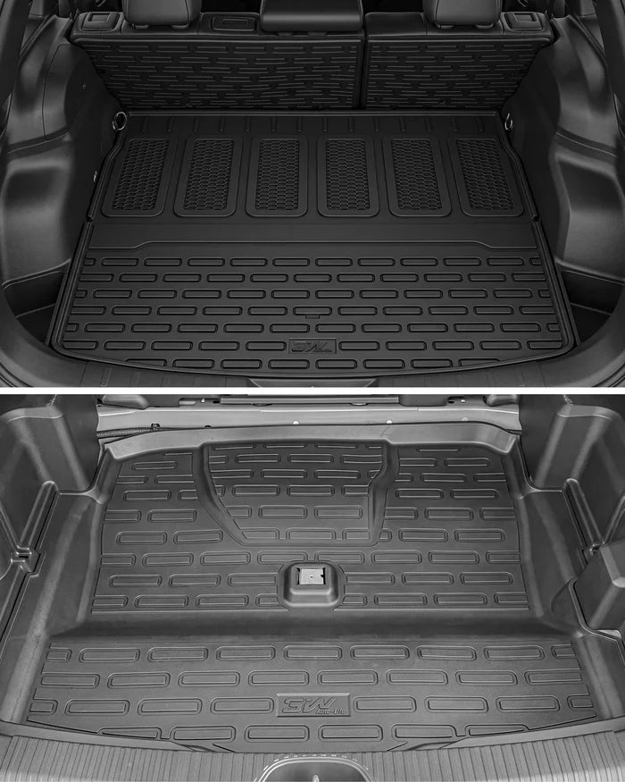 3W Jeep Cherokee 2026-2027 Custom Floor Mats / Trunk Mat / Seat Back Protector Thorex™ All-Weather Protection