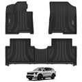 3W Kia Sorento 2021-2027 (Only fit Hybrid) Custom Floor Mats Thorex™ All-Weather Protection