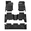 3W LEXUS GX460 2010-2023 (Only for 7 Seats) Custom Floor Mats TPE Material & All-Weather Protection Vehicles & Parts 3Wliners 2010-2023 GX460 2010-2023 1st&2nd Row Mats