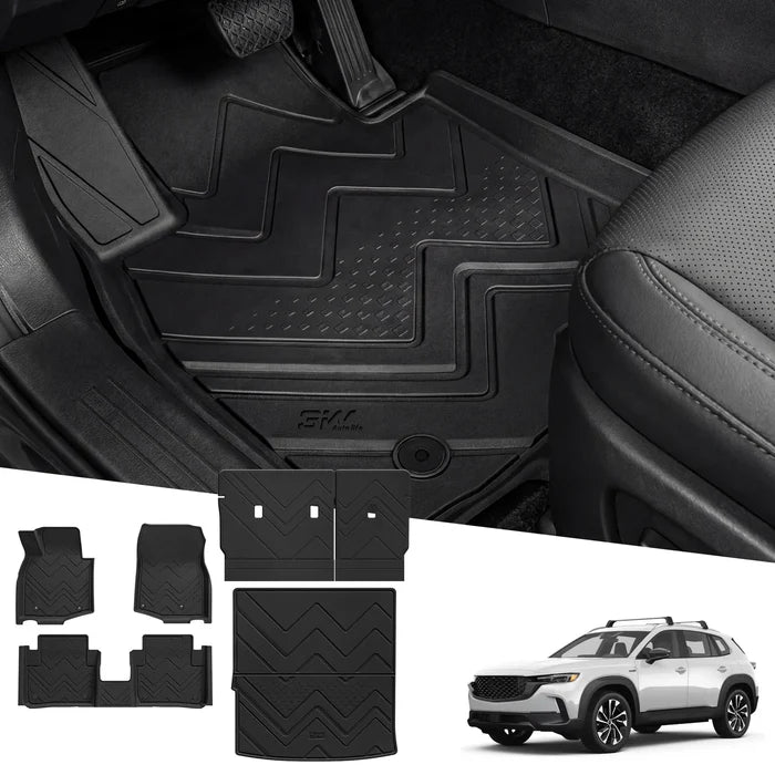 3W Mazda CX-50 Hybrid 2025-2026 Custom Floor Mats/ Cargo Liner/ Seat Back Protector Lumedge™ All-Weather Protection - 3Wliners