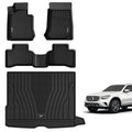 3W Mercedes-Benz GLC 2023 2025 Custom Floor Mats / Trunk Mat (Trunk Mat Not Fit Coupe Well) TPE Material & All-Weather Protection Vehicles & Parts 3Wliners 2023-2025 GLC 2023-2025 1st&2nd Row Mats+Rear Trunk Mat
