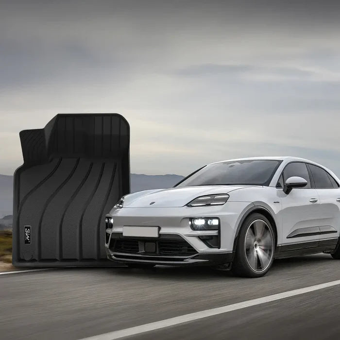 3W Porsche Macan 2014-2025 Custom Floor Mats / Trunk Mat TPE Material & All-Weather Protection Vehicles & Parts 3Wliners