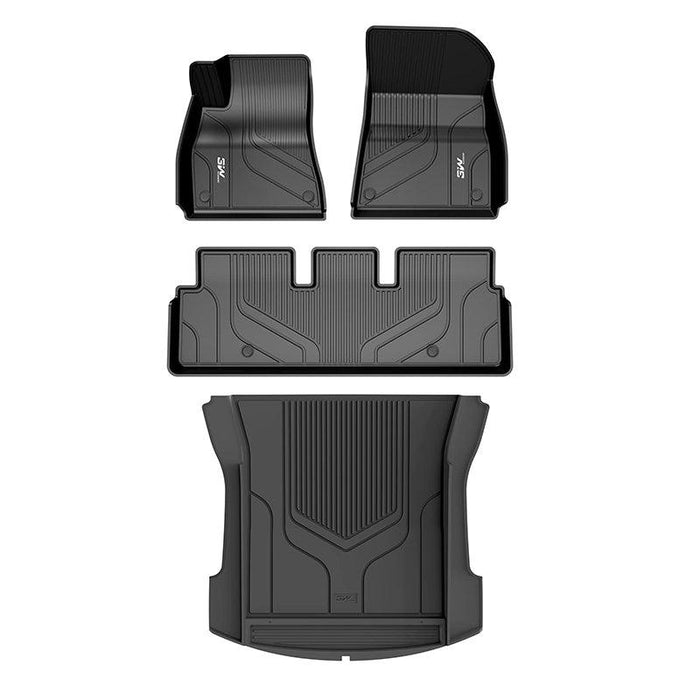 3W Tesla Model 3 2021-2023 Custom Floor Mats / Trunk Mats TPE Material & All-Weather Protection Vehicles & Parts 3Wliners