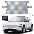 3W Windshield Cover for Ice and Snow  Universal Fit for Car, SUV, Truck and Van,Graphene-Insulated,Triple-Layer Warmth, Universal Fit, UV Protection Car Accesories