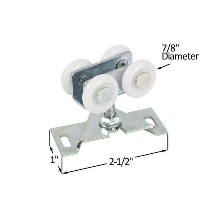 7/8" Sliding Door Roller Assembly for Closet Doors - Reflect Window & Door
