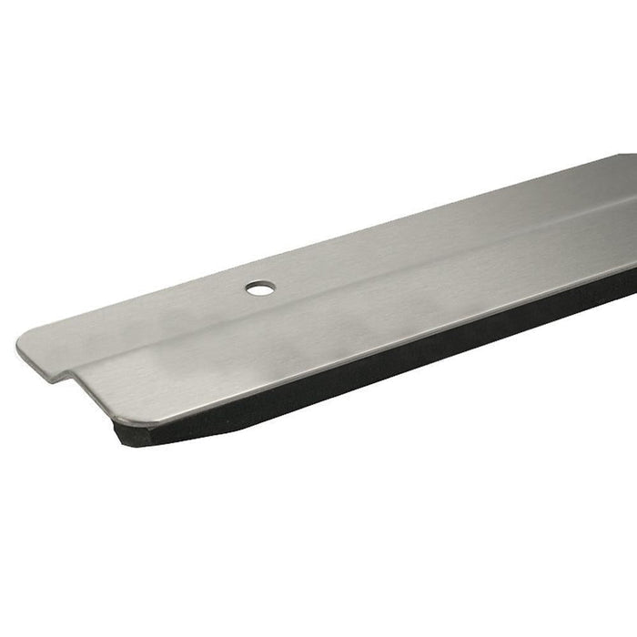 Premium 95" Stainless Steel Entry Door Astragal for Security & Weatherproofing - Reflect Window & Door