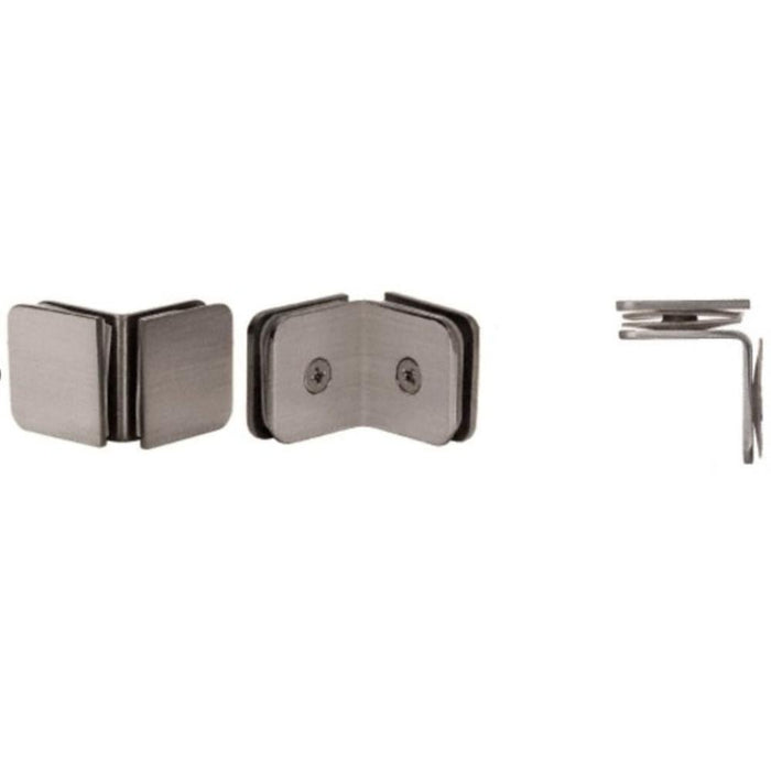 90 Degree Junior Traditional Style Glass Clamp for 1/4" Glass - Reflect Window & Door