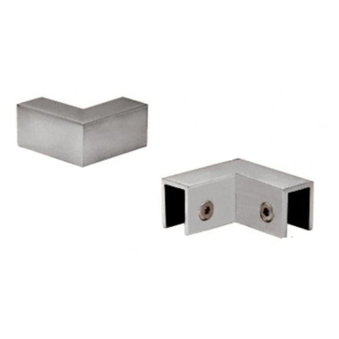 90 Degree "Sleeve Over" Glass Clamp - Reflect Window & Door