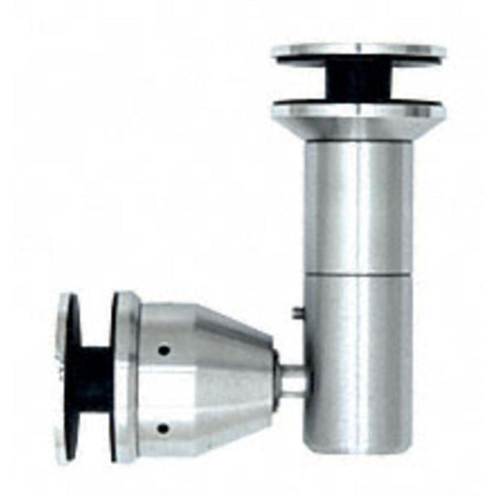 90 Degree Swivel Glass - to - Glass Fitting for 1/2" Glass - Reflect Window & Door