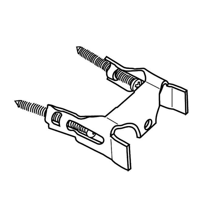 Adams Rite Durable Lock & Latch Mounting Bridge for Narrow Doors - Reflect Window & Door