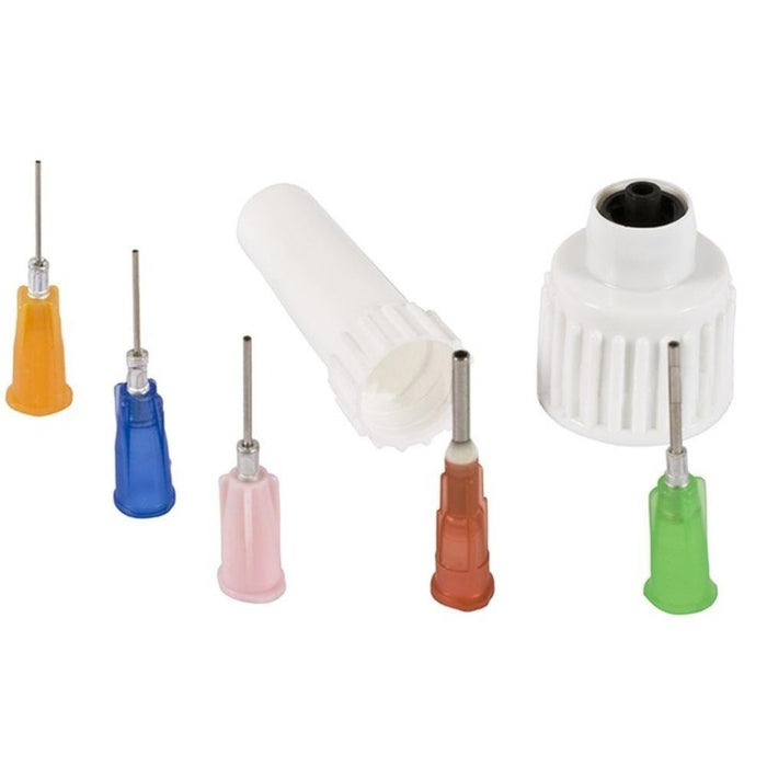 Adhesive Application Needle Set – 5 Precision Needles with Universal Adaptor - Reflect Window & Door
