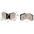 Adjustable Glass - to - Glass Clamp - Reflect Window & Door