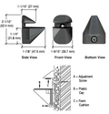 Adjustable Shelf Bracket - Reflect Window & Door