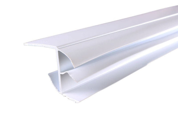 AluminArt Storm Doors L - Shaped Expander White Door Sweep – Durable Weatherstrip - Reflect Window & Door