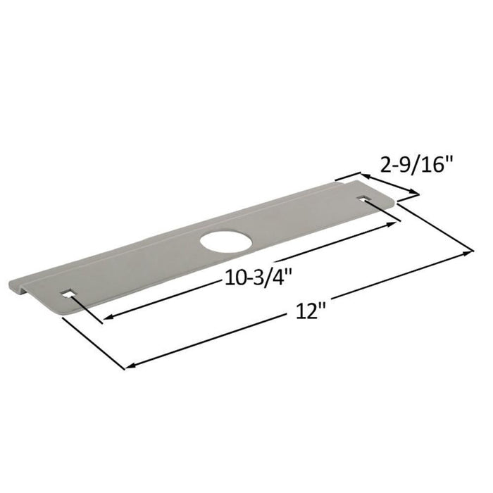 Security 12" Latch Lock Protector - Aluminum - Reflect Window & Door