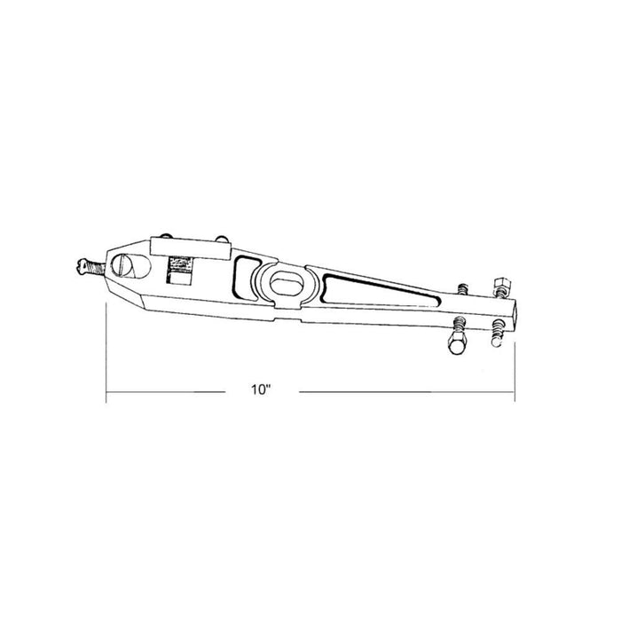 Durable Centre Hung Commercial Door Closer Arm - Reflect Window & Door