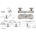 Angle Panel Low Profile Cap Connector - Reflect Window & Door