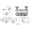Angle Panel Standard Cap Connector - Reflect Window & Door