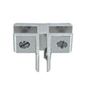 Anodized Aluminum 3 - Way 90 Degree Glass Connector - Reflect Window & Door