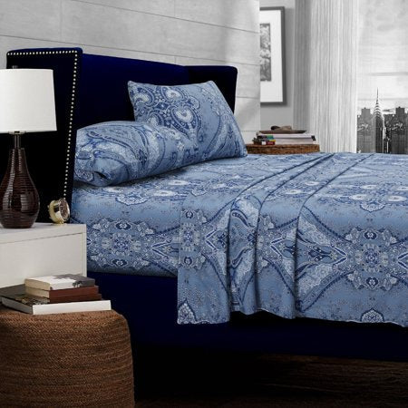 Atlantis Deep Pocket Percale Sheet Set - EK CHIC HOME