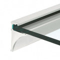 Bath Shelving 18" Aluminum Extrusion for 3/8" Glass - Reflect Window & Door