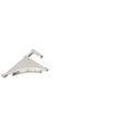 Bath Shelving End Cap for 1/4" Aluminum Extrusion - Reflect Window & Door