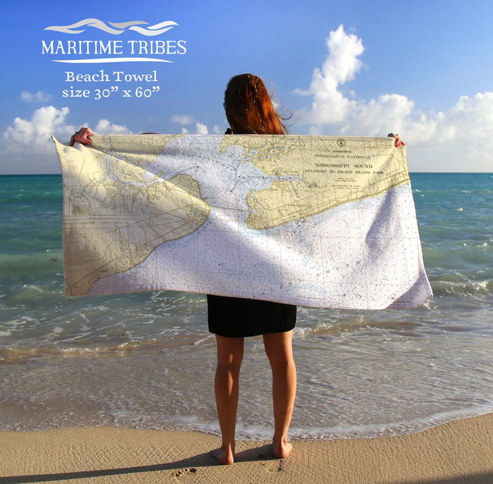 Bay St. Louis Quick Dry Towel - Maritime Tribes USATowel