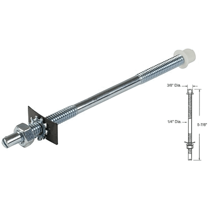 Closet/Wardrobe Bi-Fold Door Bottom Pivot Pin - Reflect Window & Door
