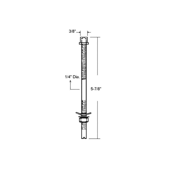 Bi - Fold Closet Door Bottom Pivot Pin - Reflect Window & Door