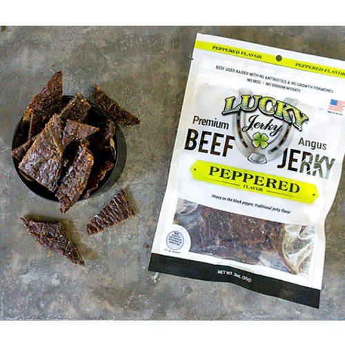 Black Pepper Beef Jerky | Pack of 2 | 3 oz | Nebraska Star Beef