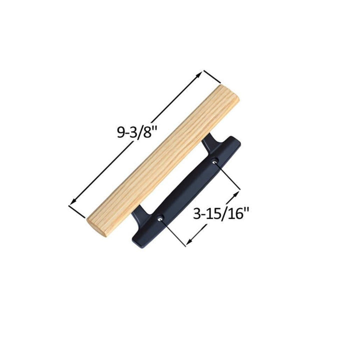 Sliding Glass Patio Door Wood Mortise - Style Handle 3 - 15/16" Screw Holes - Reflect Window & Door