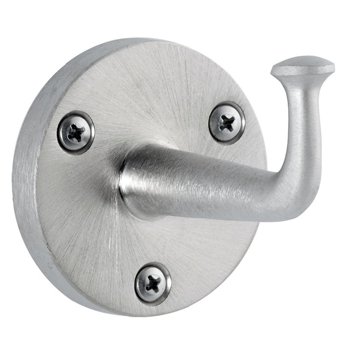 Bobrick B211 Clothes Hook Single Exposed Surface Mounted - Satin Nickel - Prestige Distribution