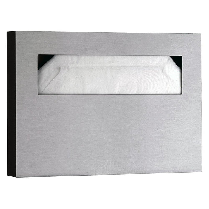 Bobrick B221 ClassicSeries Seat Cover Dispenser Surface Mounted - Satin - Prestige Distribution